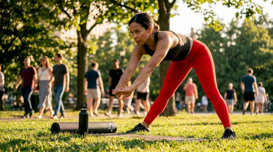 Woman pouring water for natural energy